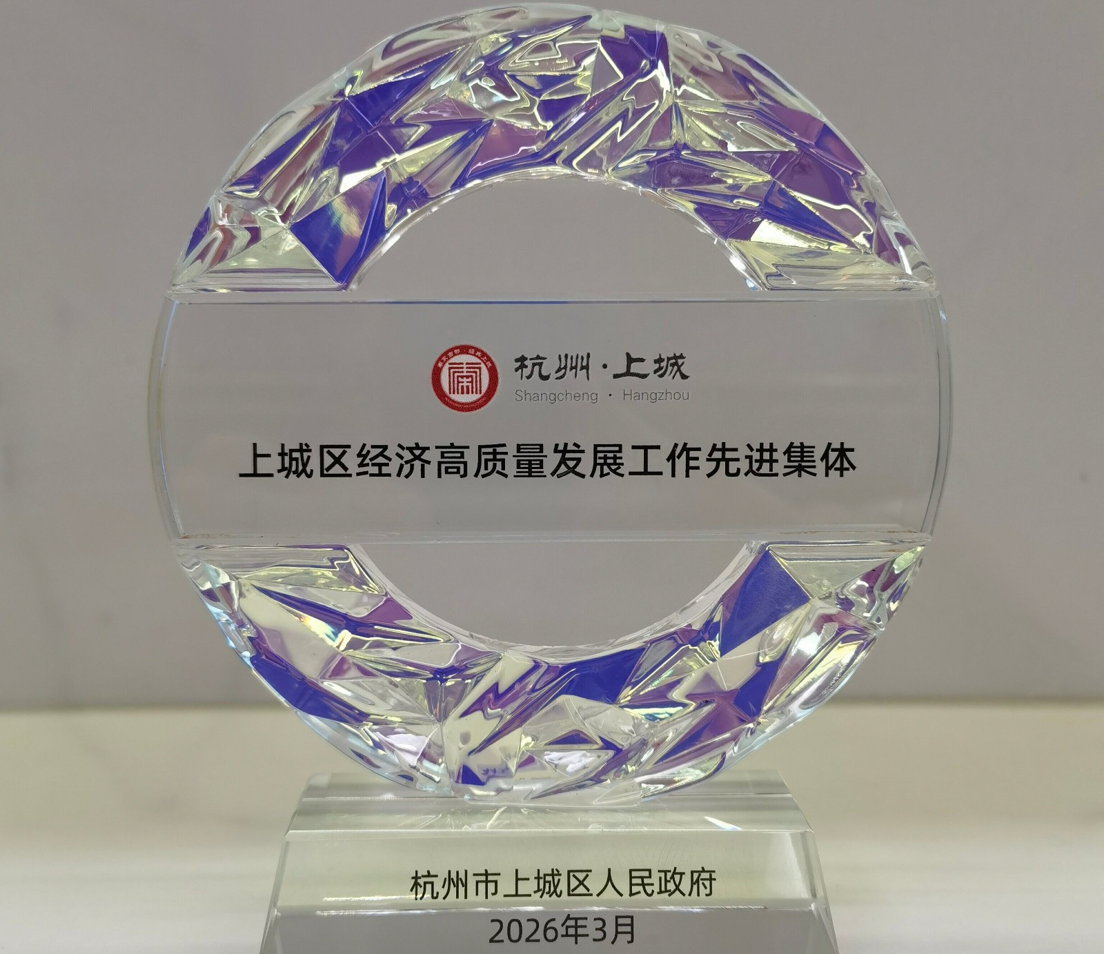 上城区经济高质量发展工作先进集体