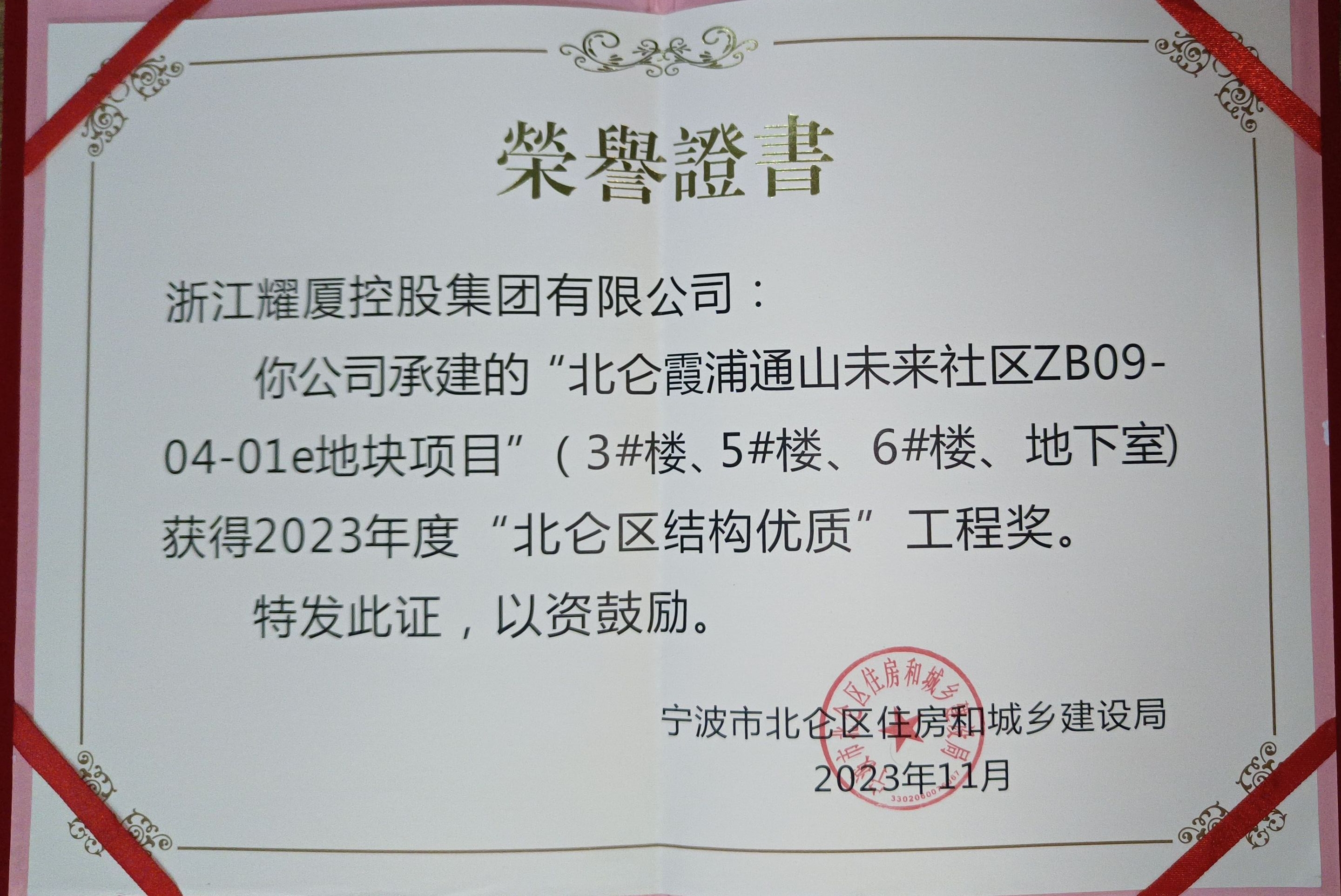宁波北仑区结构优质奖.jpg